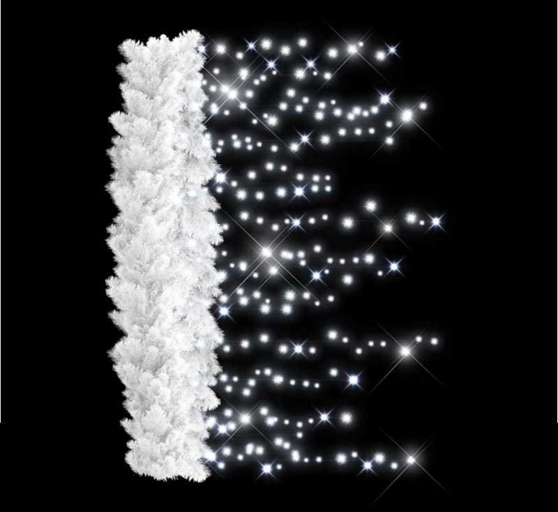 Blachere - Décor BOA CERCE GP BLANC PUR LED