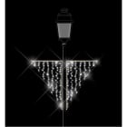 Blachere - Décor DOUBLE VOILE pour suspension DECOR POTEAU CENTRAL SUR STRUCTURE ALUM