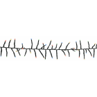 Blachere - Guirlande GRAPPE 800 LED Multicolore - 24V - L:9m - câble vert - 8 fonctions
