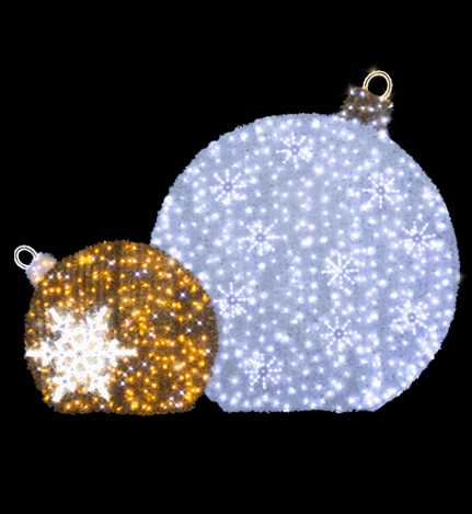 Blachere - DUO DE BOULES DE NOEL