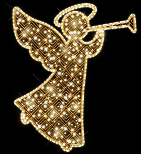 Blachere - Décor RAFAEL SCENETTE ANGE BLANC CHAUD RECYPRINT LED