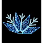 Blachere - Décor CRISTAL SCENETTE FLOCON BLEU RECYPRINT LED