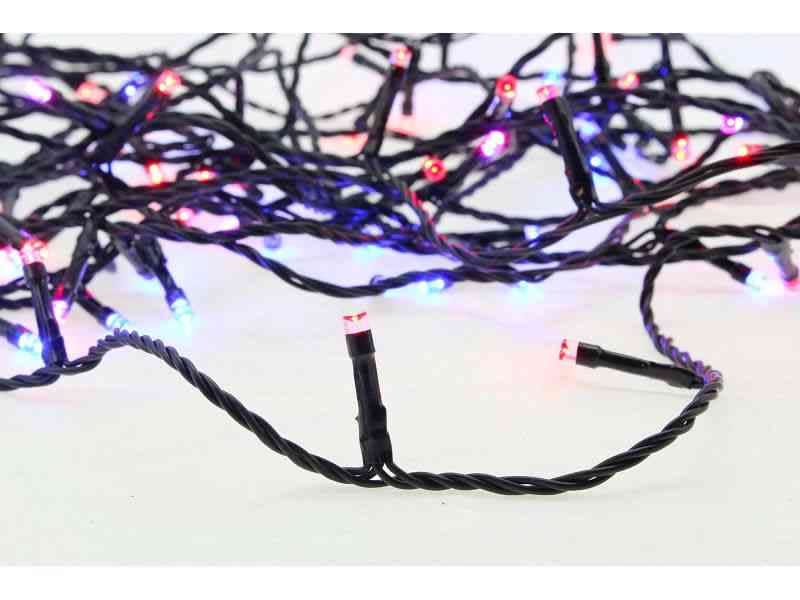 Blachere - FLICKERLIGHTSCINTILLANT 24V L9,9m 100 LED RGB 7 coul 12 fonct anime timer