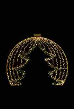 Blachere - ARCHE BOULE DE NEIGE SAPIN