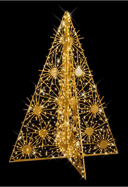 Blachere - Sapin 3D, Decoprint, Elegance