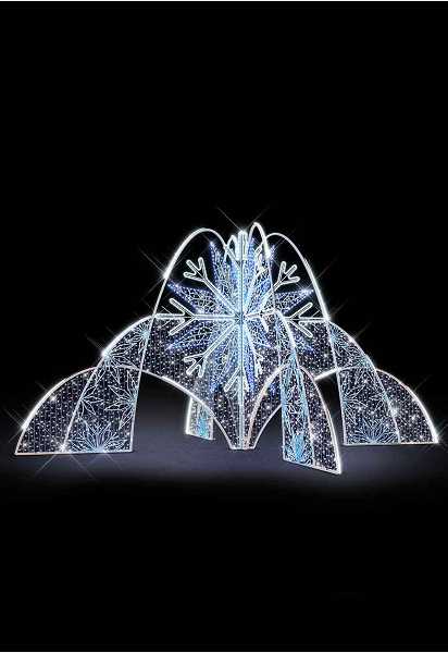 Blachere - Décor BLIZZARD FONTAIN FONTAINE BLEU RECYPRINT LED