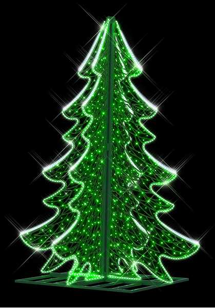 Blachere - Décor VERDE SAPIN VERT RECYPRINT LED