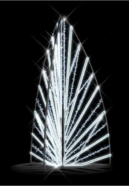 Blachere - Décor LINE SL LIGNE BLANC PUR RECYPRINT LED