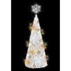 Blachere - Décor GRAND VEGA FROZEN SAPIN BLANC PUR LED 3D