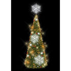 Blachere - Décor GRAND VEGA GREEN SAPIN BLANC CHAUD LED 3D