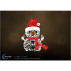 Blachere - Décor Scénette BONHOMME DE NEIGE avec écharpe - individuel avec trepied