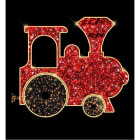 Blachere - Décor LOCOMOTIVE scenette 2D sur structure aluminium