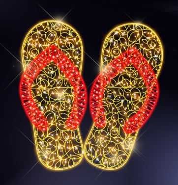 Blachere - TONG scenette 2D posee au sol