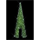 Blachere - Décor SAPIN CONIQUE PASSANT- H:12m - W+F Pré illuminé led blanc pur et flash-