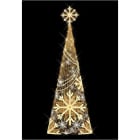 Blachere - Décor CELESTE SAPIN FLOCON BLANC CHAUD RECYPRINT LED