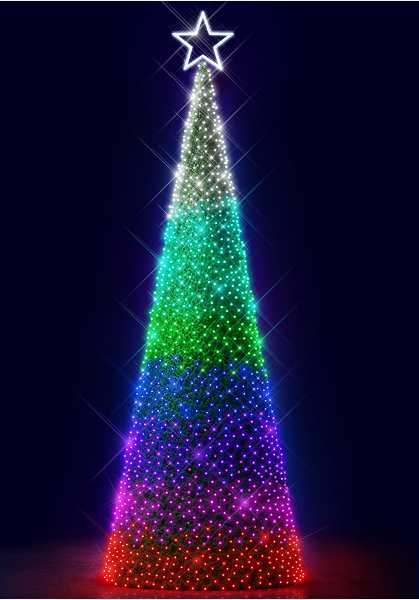 Blachere - Décor Décor FULL-COLOUR TREE SAPIN MULTICO LED 3D