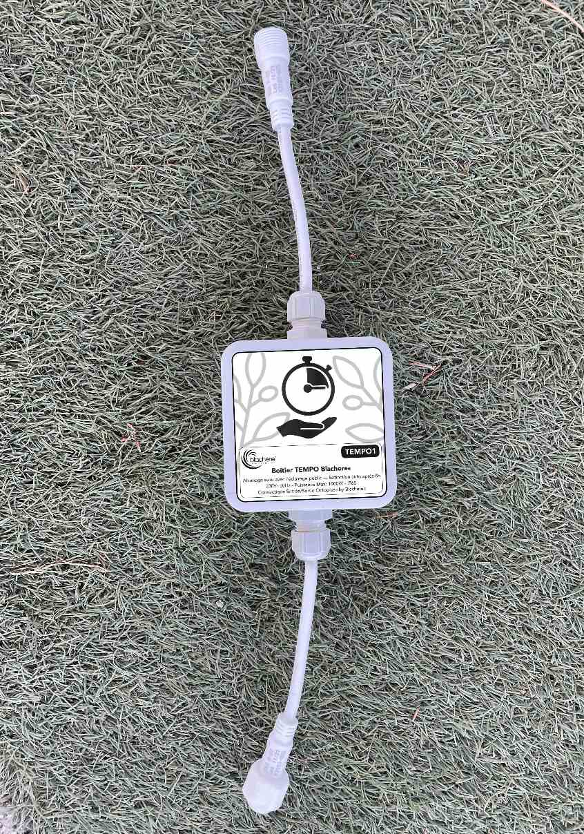 Blachere - BOITIER TEMPO BLACHERE Temporisation préprogrammée 7h Allumage automatique