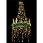 Blachere - Décor STOCKHOLM LUSTRE 3D GP BOUGIE BLANC CHAUD LED