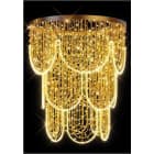 Blachere - Décor BAROQUE LUSTRE 3D BAROQUE BLANC CHAUD RECYPRINT LED