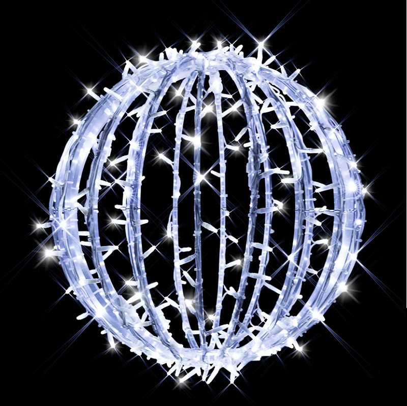 Blachere - Sphere pliable blanc pur PM