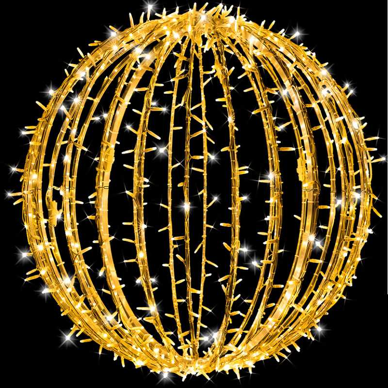 Blachere - Sphere pliable blanc chaud MM