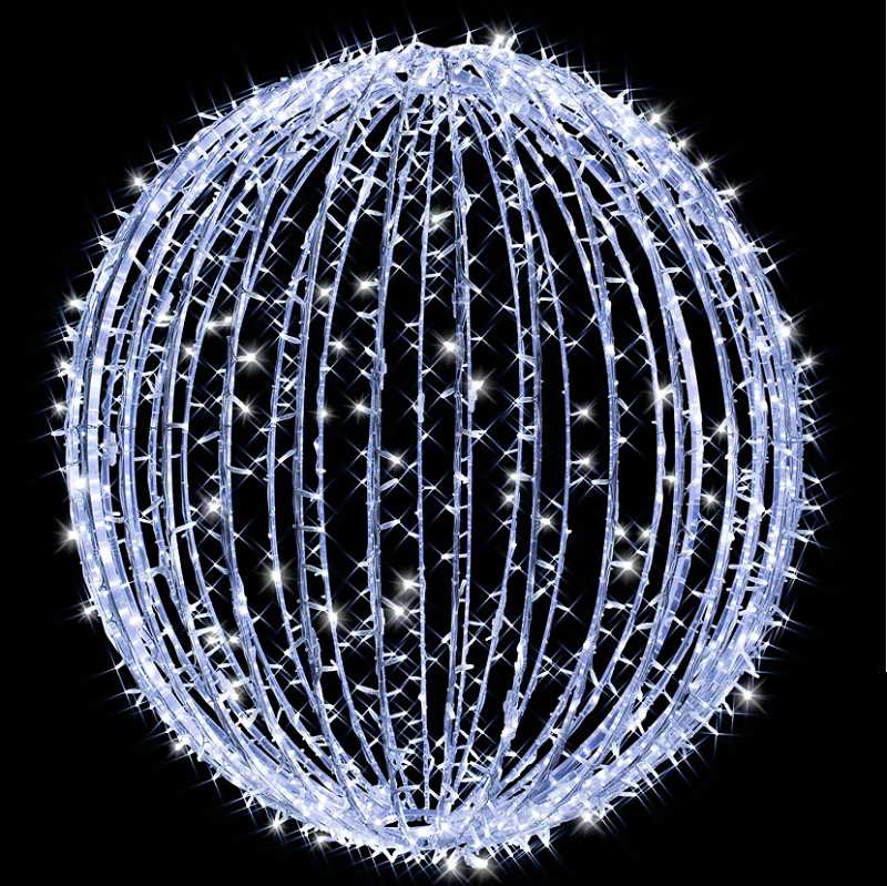 Blachere - Sphere pliable blanc pur GM