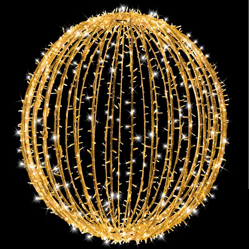 Blachere - Sphere pliable blanc chaud GM