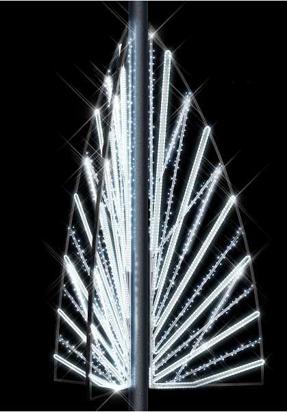 Blachere - Décor LINE VL BLANC PUR RECYPRINT LED