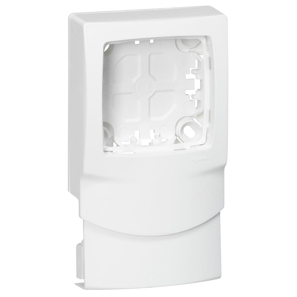 Legrand - Cadre Appareillage saillie 1 poste pour moulures DLPlus epaisseur 16mm -blanc