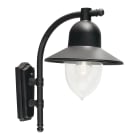 Norlys - COMO APPLIQUE noir 57W halogene max.-E27 IP54 cl II ver. claire polyc. H440mm