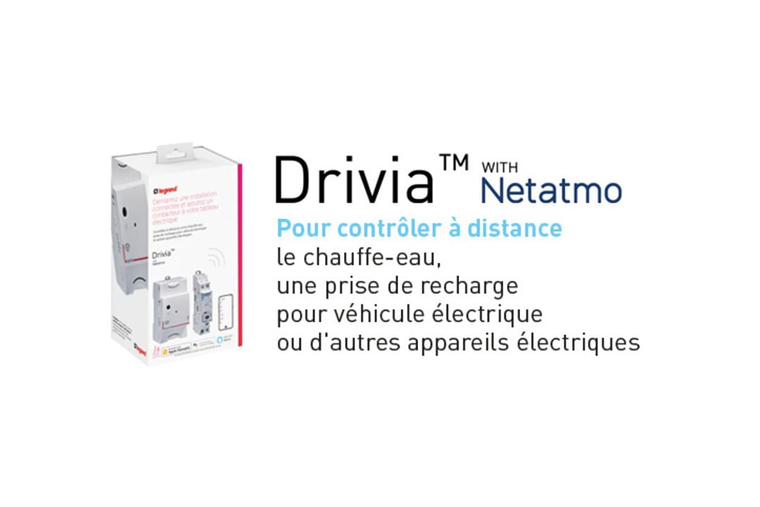 PACK DE DEMARRAGE CONNECTE DRIVIA WITH NETATMO : MODULE CONTROL +