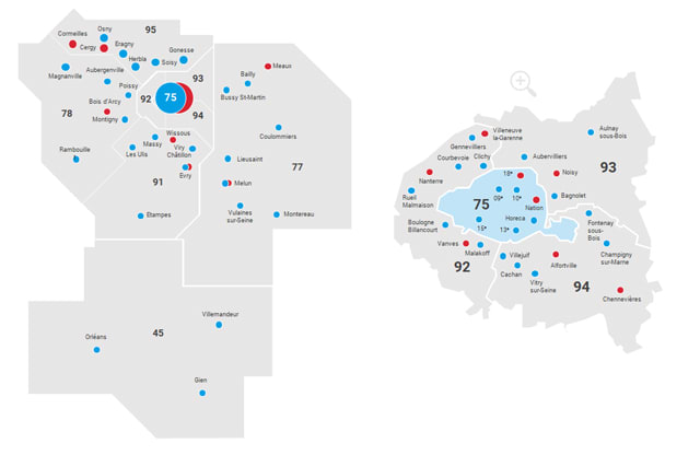 vignettes regions IDF