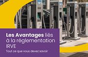 Plusieurs bornes de recharge de véhicules électriques