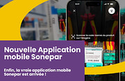 Scan du code barre d'un produit à l'aide d'un téléphone disposant de l'application Sonepar.fr