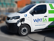 véhicule utilitaire électrifié par Watea