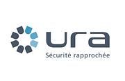 Logo ura bleu et gris