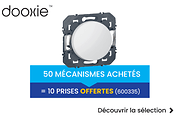 50 mécanismes Dooxie achetés = 10 prises offertes (600335)
