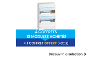 4 coffrets 13 modules achetés = 1 coffret offert ( 401212)