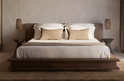 Chambre avec lit au centre| Sonepar