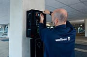 Installation d'une borne de recarge eM4 Wallbox
