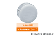 10 achetés = 2 offertes boite connexion