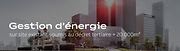 Gestion d'énergie sur site existant soumis au décret tertiaire + 20000m²
