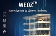 Weoz le gestionnaire de bâtiment intelligent - bâtiment avec un effet flou