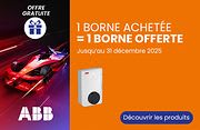 ABB promotion 1 borne achetée = 1 offerte
