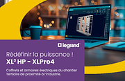 vignette sonepar en fond ordinateur sur le logiciel XLPro4
