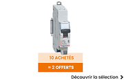 10 achetés = 2 DNX 3 identiques offerts