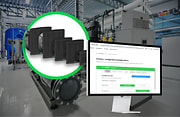 Ordinateur avec logiciel ProClima Schneider Electric et référence NSYCVF850M230DG